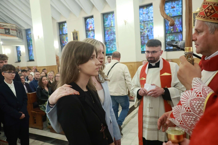 Bierzmowanie u Jana Nepomucena w Bochni