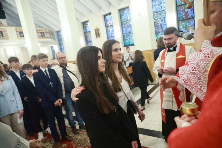Bierzmowanie u Jana Nepomucena w Bochni