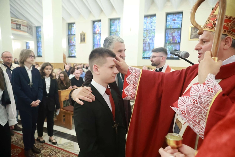 Bierzmowanie u Jana Nepomucena w Bochni
