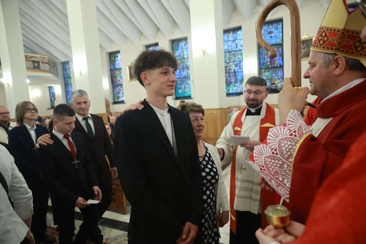 Bierzmowanie u Jana Nepomucena w Bochni