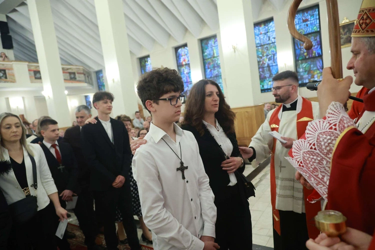 Bierzmowanie u Jana Nepomucena w Bochni