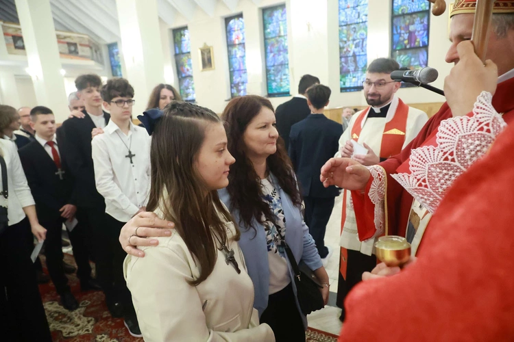 Bierzmowanie u Jana Nepomucena w Bochni
