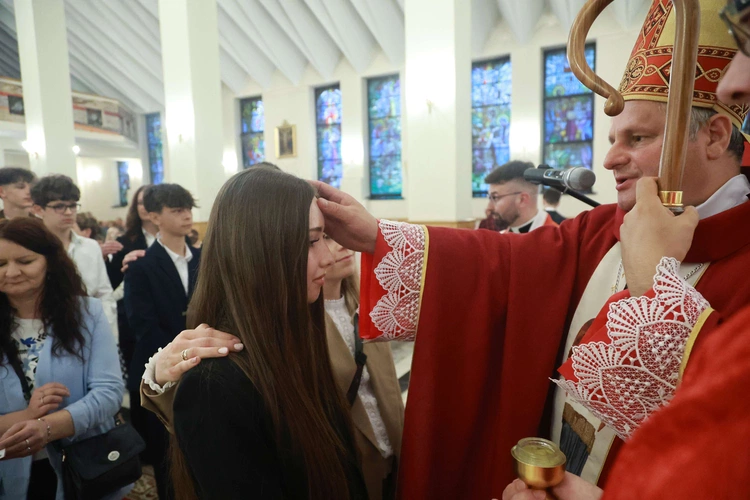 Bierzmowanie u Jana Nepomucena w Bochni