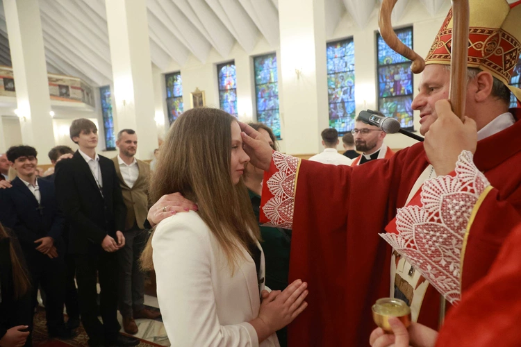 Bierzmowanie u Jana Nepomucena w Bochni