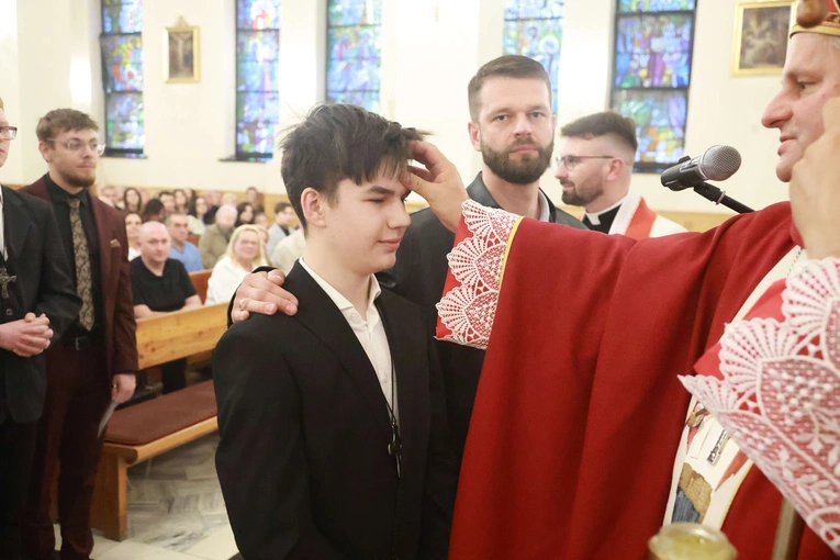 Bierzmowanie u Jana Nepomucena w Bochni