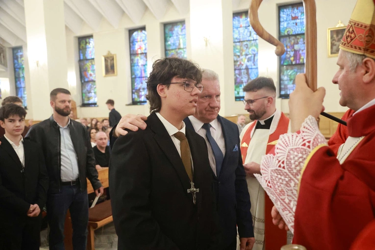 Bierzmowanie u Jana Nepomucena w Bochni