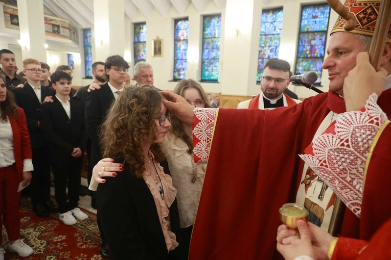 Bierzmowanie u Jana Nepomucena w Bochni