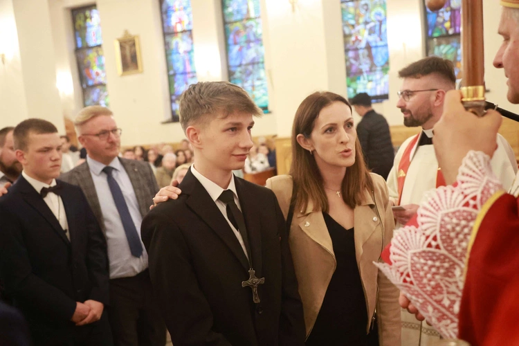 Bierzmowanie u Jana Nepomucena w Bochni