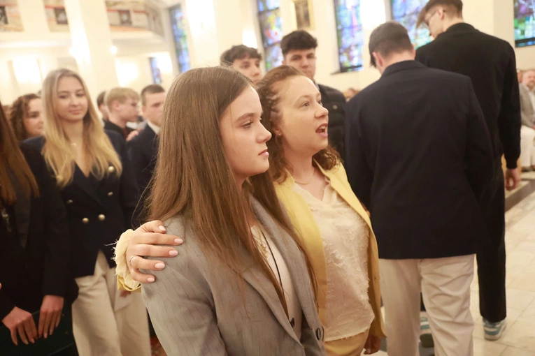 Bierzmowanie u Jana Nepomucena w Bochni