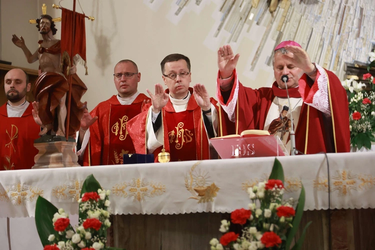 Bierzmowanie u Jana Nepomucena w Bochni