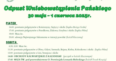 Wejherowo. Kalwaria znów zgromadzi tysiące