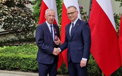 Prezydenckie odznaczenie dla Mariana Niemirskiego