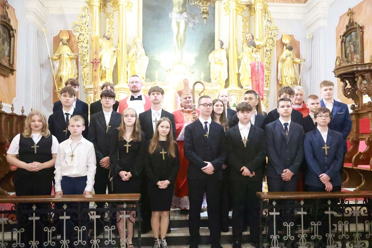 Bierzmowanie u Mateusza w Mielcu