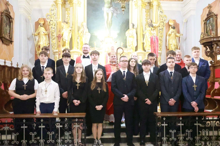 Bierzmowanie u Mateusza w Mielcu