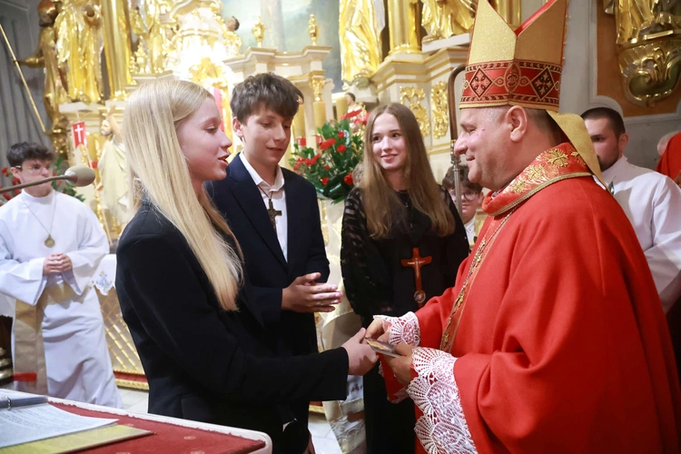 Bierzmowanie u Mateusza w Mielcu