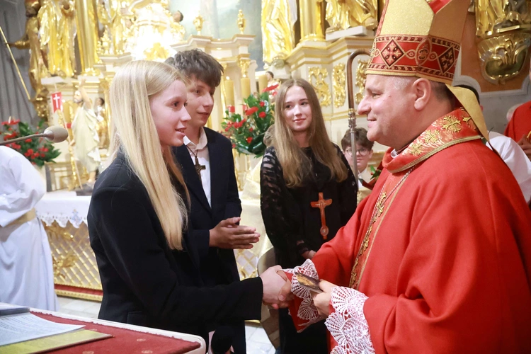 Bierzmowanie u Mateusza w Mielcu