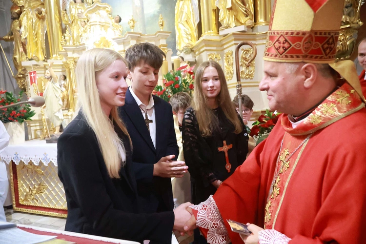 Bierzmowanie u Mateusza w Mielcu