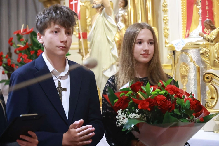 Bierzmowanie u Mateusza w Mielcu