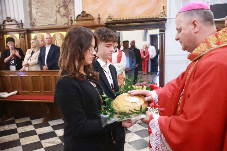 Bierzmowanie u Mateusza w Mielcu