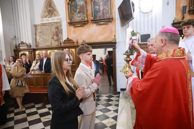 Bierzmowanie u Mateusza w Mielcu