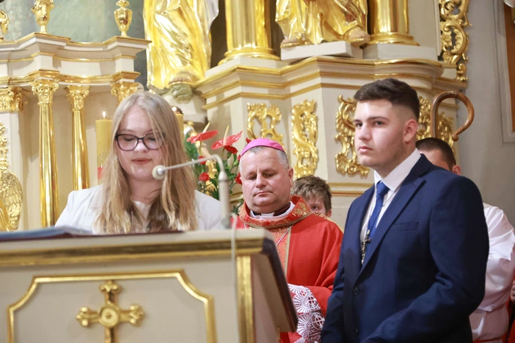 Bierzmowanie u Mateusza w Mielcu