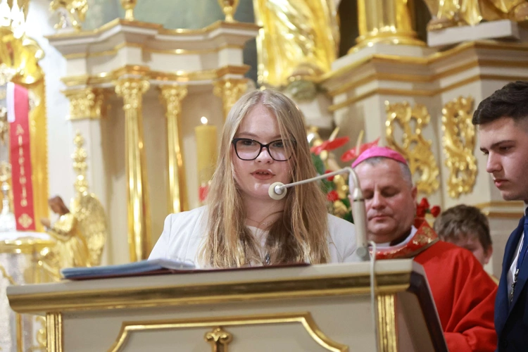 Bierzmowanie u Mateusza w Mielcu