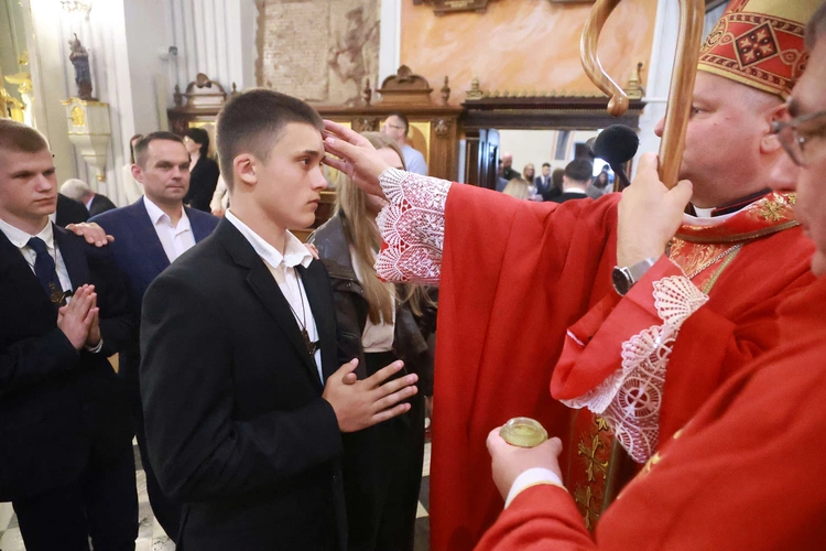 Bierzmowanie u Mateusza w Mielcu