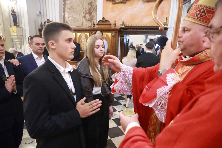 Bierzmowanie u Mateusza w Mielcu