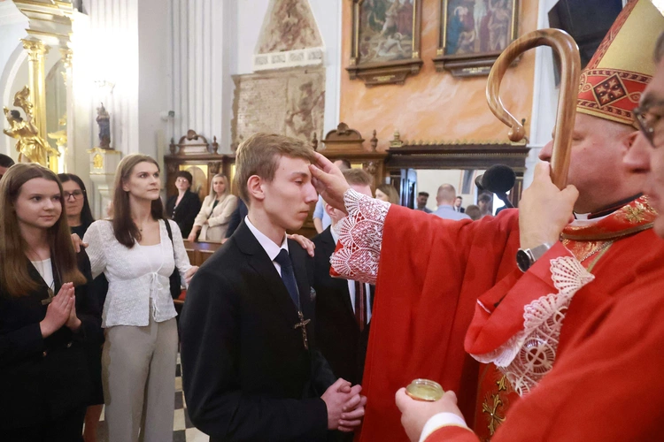 Bierzmowanie u Mateusza w Mielcu