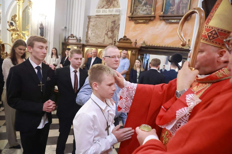 Bierzmowanie u Mateusza w Mielcu