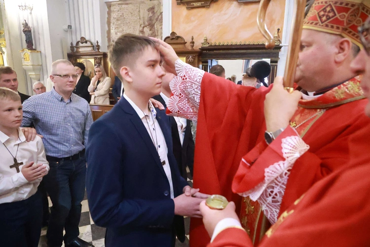 Bierzmowanie u Mateusza w Mielcu