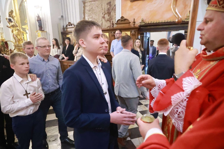 Bierzmowanie u Mateusza w Mielcu