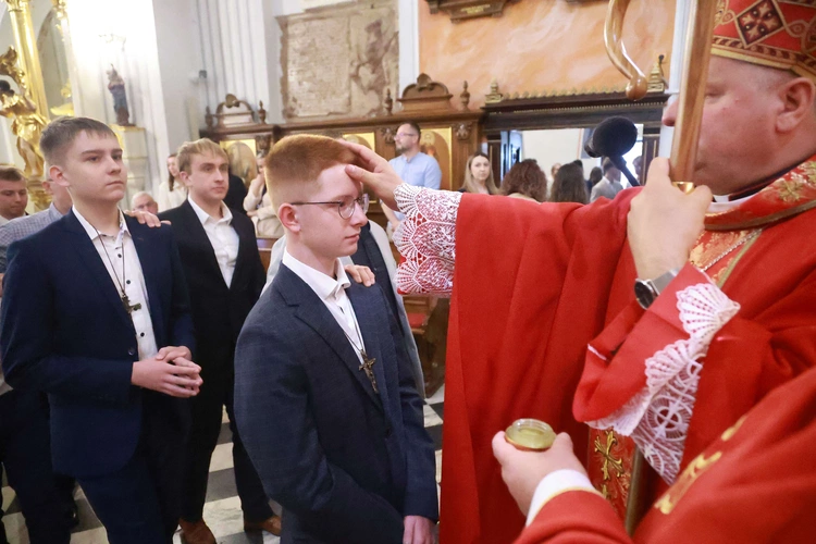 Bierzmowanie u Mateusza w Mielcu