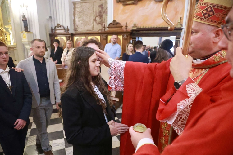 Bierzmowanie u Mateusza w Mielcu