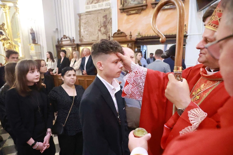 Bierzmowanie u Mateusza w Mielcu