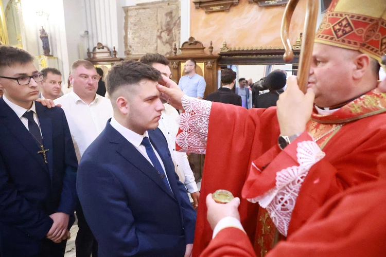 Bierzmowanie u Mateusza w Mielcu