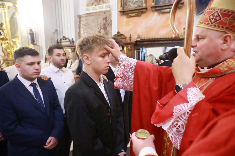 Bierzmowanie u Mateusza w Mielcu