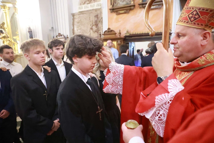 Bierzmowanie u Mateusza w Mielcu