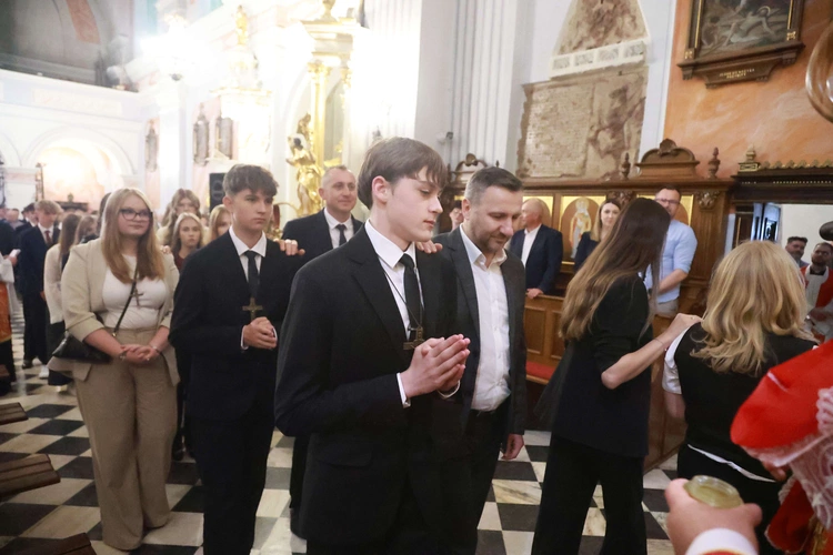 Bierzmowanie u Mateusza w Mielcu