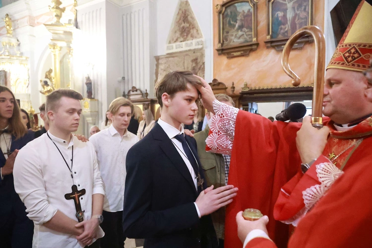 Bierzmowanie u Mateusza w Mielcu