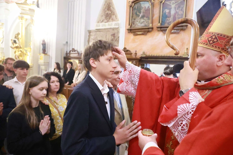 Bierzmowanie u Mateusza w Mielcu