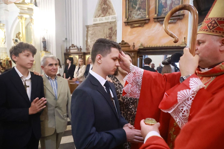 Bierzmowanie u Mateusza w Mielcu