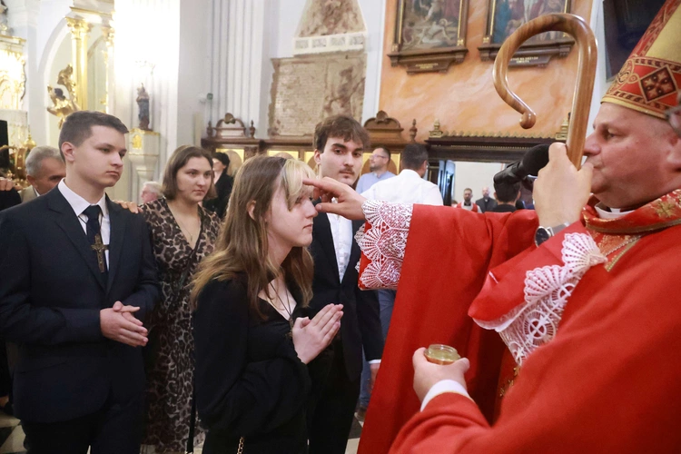 Bierzmowanie u Mateusza w Mielcu