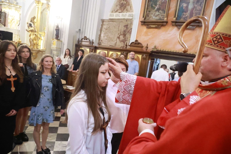 Bierzmowanie u Mateusza w Mielcu