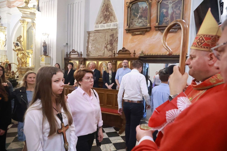 Bierzmowanie u Mateusza w Mielcu