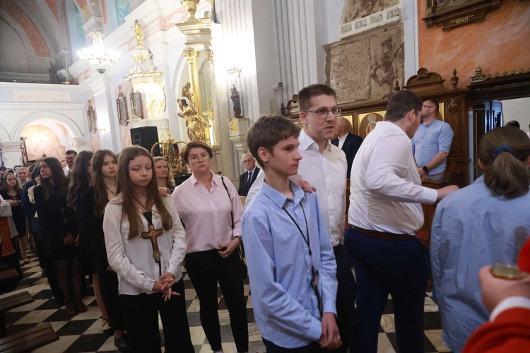 Bierzmowanie u Mateusza w Mielcu