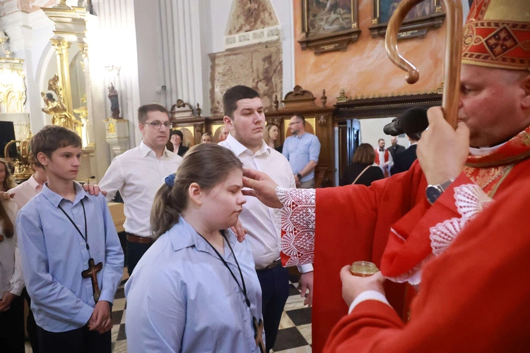 Bierzmowanie u Mateusza w Mielcu