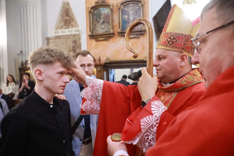 Bierzmowanie u Mateusza w Mielcu