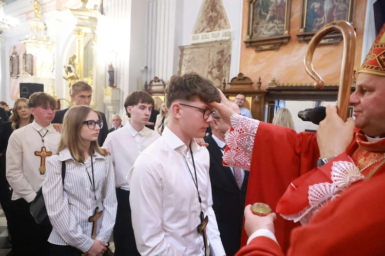 Bierzmowanie u Mateusza w Mielcu