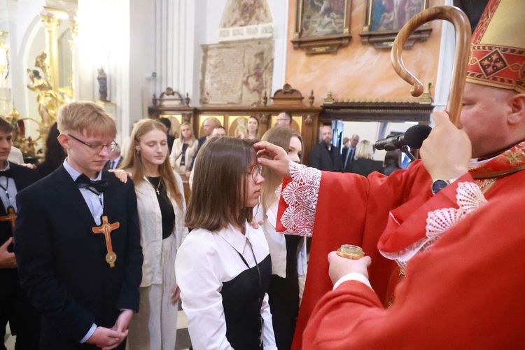 Bierzmowanie u Mateusza w Mielcu